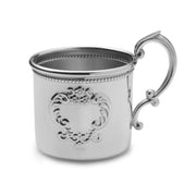 Empire Silver Pewter Raised Design Beaded Baby Cup
