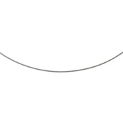 Sterling Silver 1.85mm Round Omega Chain Necklace