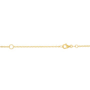 14K Yellow Gold 1.2mm Extendable Chain Necklace
