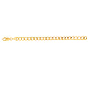 14K Yellow Gold 6.2mm Lite Curb Chain Necklace