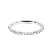 Sterling Silver 0.38 Carat Eternity Band