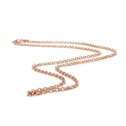 18K Rose-Gold Vermeil Thin Rolo Chain Necklace