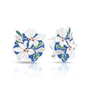 Sterling Silver Tiger Lily Earrings