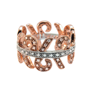 14K Rose Gold & Diamond Ring