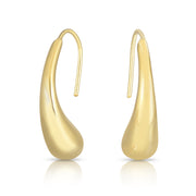 14K Yellow Gold Graduated Drop Earrings