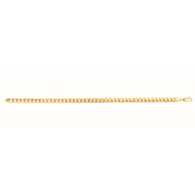 10K Yellow Gold 4.5mm Semi-Solid Miami Cuban Necklace