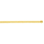 10K Yellow Gold 3.9mm Classic Miami Cuban Necklace
