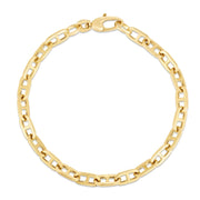14K Yellow Gold 5.1mm Mariner Necklace