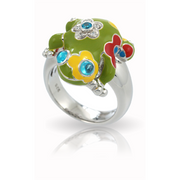 Sterling Silver Lucky Frog Ring