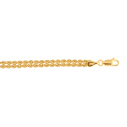10K Yellow Gold Double Rope Bracelet