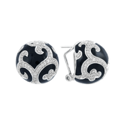 Sterling Silver Royale Ball Earrings