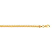 10K Yellow Gold Woven Bracelet