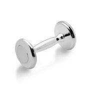 Empire Sterling Silver Polished Dumbbell Rattle