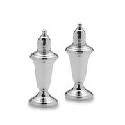 Empire Sterling Silver Classic Polished Glass Lined Salt & Pepper Shaker Set