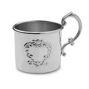 Empire Silver Pewter Raised Design Baby Cup