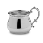 Empire Silver Pewter Beaded Baby Cup