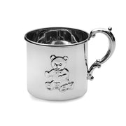 Empire Sterling Silver Teddy Bear Cup