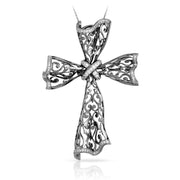 Sterling Silver Antoinette Cross Pendant