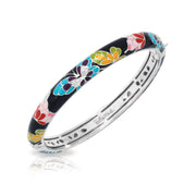 Sterling Silver Butterfly Kisses Stackable Bangle