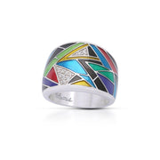 Sterling Silver Chromatica Ring
