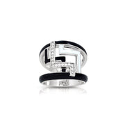 Sterling Silver Convergence Ring