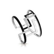 Sterling Silver Convergence Bangle