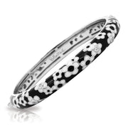 Sterling Silver Daisies Bangle