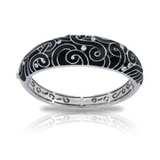 Sterling Silver Denouement Bangle