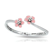 Sterling Silver Forget Me Not Bangle
