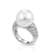 Sterling Silver Pearl Candy Ring