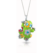 Sterling Silver Lucky Frog Pendant