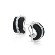 Sterling Silver Enrapture Wavy Earrings