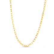14K Yellow Gold 2.5mm French Cable Chain Necklace