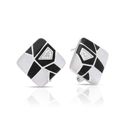Sterling Silver Montage Earrings