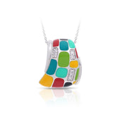 Sterling Silver Mosaica Pendant