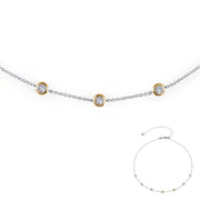 Sterling Silver 7 Symbols of Joy Necklace