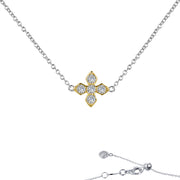 Sterling Silver Maltese Cross Necklace