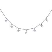 Sterling Silver 7 Symbols of Joy Necklace