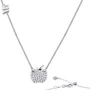 Sterling Silver The Big Apple Necklace