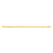 14K Yellow Gold Mini Oval Link Chain Necklace