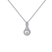 Sterling Silver Cultured Freshwater Pearl Necklace