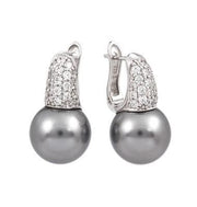 Sterling Silver Pearl Candy Earrings