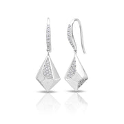 Sterling Silver Prisma Earrings