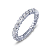 Sterling Silver 1.35 Carat Eternity Band