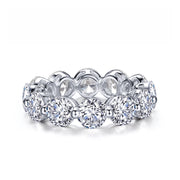 Sterling Silver Anniversary Eternity Band