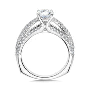 Split Shank Diamond Engagement Ring