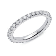 Sterling Silver 0.96 Carat Eternity Band
