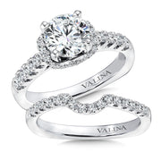 Halo Style Diamond Engagement Ring
