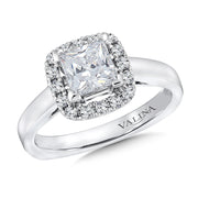 Halo Style Diamond Engagement Ring