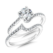 Spiral Style Engagement Ring